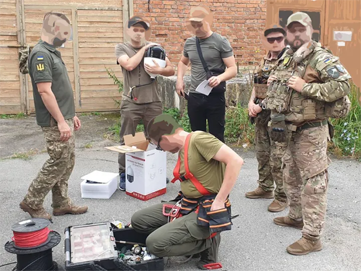 Ще одна поїздка на встановлення камери для моніторингу Українських кордонів.